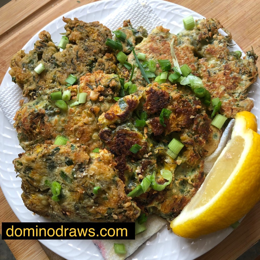 Dandelion and Garlic&nbsp;Fritters